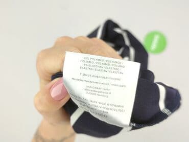 niebieska satynowa sukienka zara: Bluzka damska, rozmiar M — 5