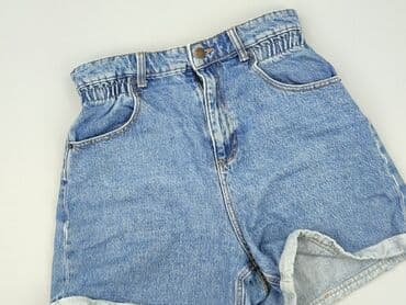 szorty jeansowe damskie wysoki stan: DENIM JEANS, Szorty damskie, M — 1