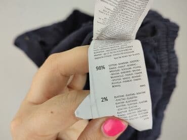 czerwone chinosy damskie: House, Spodnie materiałowe damskie, rozmiar M — 5