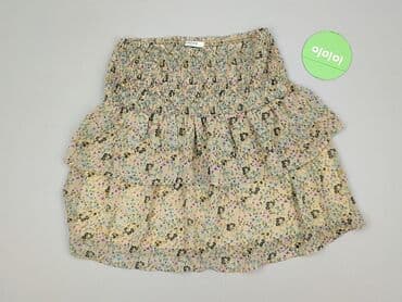 czarne sandały płaskie ccc: Pieces, Spódnica damska, S — 2