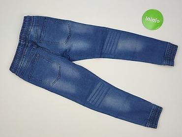 krótkie spodenki joggery: Spodnie jeansowe, Boys, 7 lat, 122, stan - Bardzo dobry — 3
