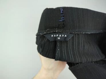 spodnie stacked: Papaya, Spodnie materiałowe damskie, M — 5