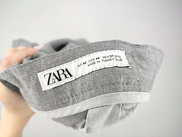 marynarka zara basic: Zara, Spodnie materiałowe damskie, rozmiar M — 4