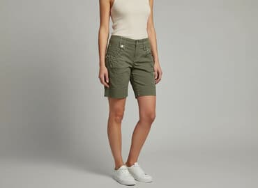 szorty damskie bojówki: Szorty damskie, rozmiar L — 6