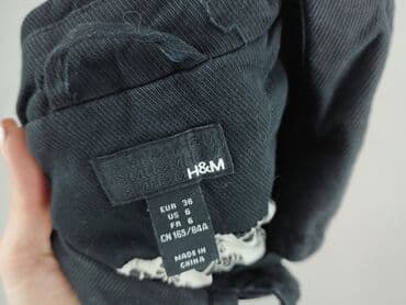 różowa marynarka h m: H&M, Trencz damski, S — 5