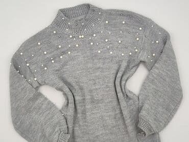 czarny sweter hm: Sweter damski, rozmiar M — 1