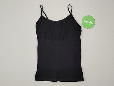 czarne bluzki basic: Top damski, rozmiar L — 2
