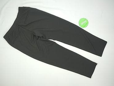 trousers: Spodnie materiałowe damskie, rozmiar L — 4