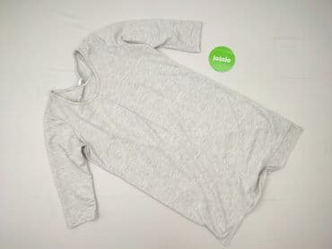 czarne t shirty damskie w serek: T-shirt damski, rozmiar L — 2