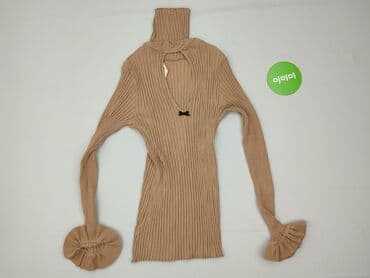 sweter z dekoltem v: Golf damski, rozmiar S — 2