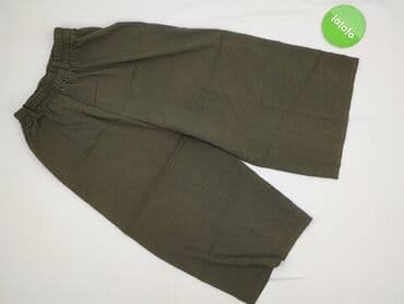 Women: Material trousers for women, size S (EU 36) — 2