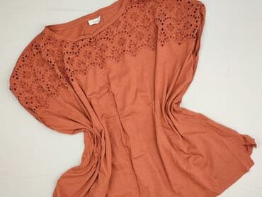 krótkie spodenki i marynarka: Yessica, Women's blouse, size 9XL (EU 58) — 1
