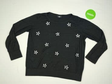 sweter z dziurami h: Wallis, Women`s sweater, size L (EU 40) — 2