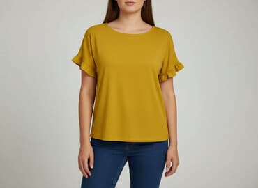 aplikacje z ubraniami: F&F, Bluzka damska, rozmiar XL — 7