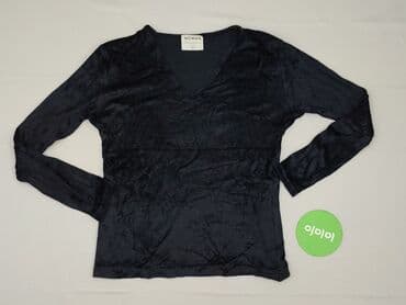 bluzki welurowa z krótkim rękawem: H&M, Bluzka damska, rozmiar M — 4