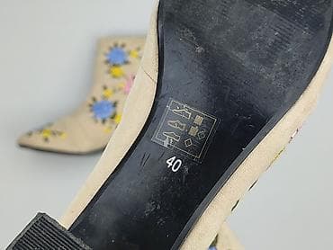 botki z haftem deichmann: Botki damskie, rozmiar 40 — 4