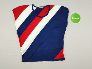 bluzki damskie paski: T-shirt damski, rozmiar 4XL — 2