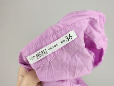 liliowy garnitur damski: Top Secret, Koszula damska, rozmiar S — 4