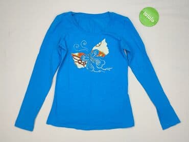 srebrne sukienki na imprezę: Women's blouse, size S (EU 36) — 2