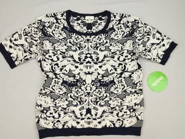 granatowy t shirty oversize: T-shirt damski, rozmiar XL — 2