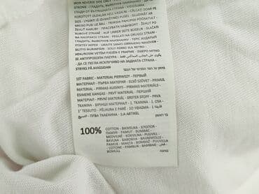 жіноча футболка m eu 38 візерунок принт колір білий: Sinsay, T-shirt damski, rozmiar L — 5