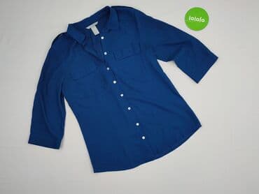 niebieska koszula damska h m: H&M, Koszula damska, rozmiar S — 2