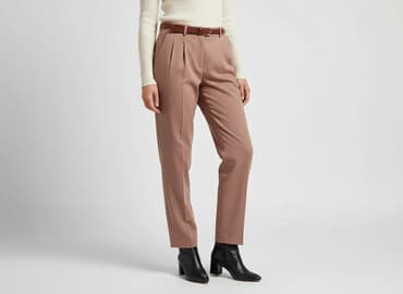 Material trousers for women, size L