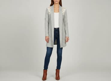 sweter open shoulder: Women`s knitwear, size S — 5