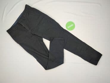 limonkowy sweter reserved: Reserved, Spodnie materiałowe damskie, M — 2