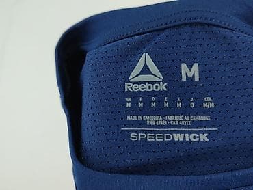 sweter open shoulder: Reebok, Koszulka dla mężczyzn, rozmiar M — 4