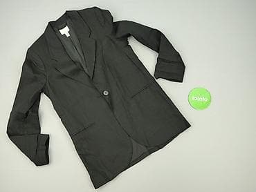 mandarin collar blazer: H&M, Marynarka damska, rozmiar XS — 2