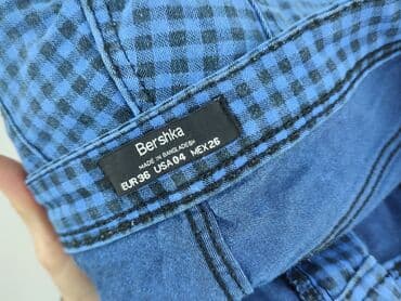 szerokie spodnie jeansowe bershka: Bershka, Jeansy damskie, rozmiar S — 5