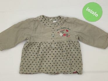 srebrna sukienka dla dziewczynki: Blouse, 6-9 months, condition - Very good — 3