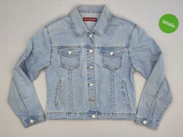 kurtka jeansowa river island: Kurtka jeansowa damska, rozmiar L — 2