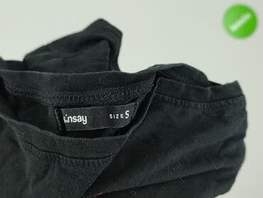 koszulki z smiesznym napisem: Sinsay, T-shirt damski, rozmiar S — 4