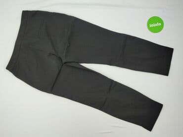 legginsy woskowane push up: H&M, Spodnie materiałowe damskie, M — 3