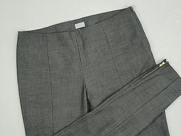 biale kolarki hm: H&M, Spodnie materiałowe damskie, rozmiar L — 1