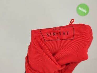 czerwone body koronkowe sinsay: Sinsay, Top damski, rozmiar S — 4