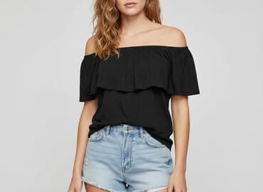 bluzka z odkrytym ramieniem allegro: Atmosphere, Bluzka damska, rozmiar XS — 7