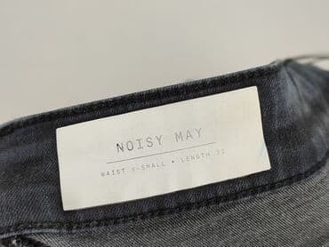 jeansy z asymetrycznym zapieciem: Noisy May, Jeansy damskie, rozmiar XS — 4