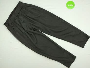 Women: Material trousers for women, size S (EU 36) — 2