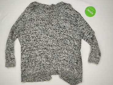 sweter w chmurki: Sweter damski, rozmiar M — 3