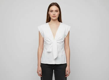 elegancka bluzka do karmienia piersią: Bluzka damska, rozmiar M — 8