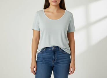 shein podkoszulki damskie: Papaya, T-shirt damski, rozmiar XL — 7