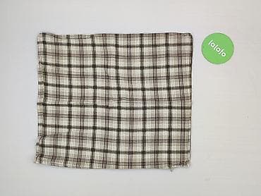 materiał polar: Komin/szalik typu buff w kratę – unisex - Kolorystyka: beż, biel — 2