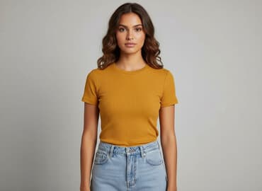 t shirt z baskinką: Divided, T-shirt damski, rozmiar S — 7