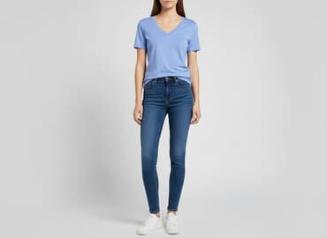 markowe t shirty damskie wyprzedaż zalando: Amisu, T-shirt damski, rozmiar S — 6