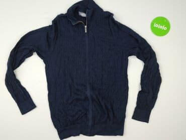 c a sweterki: Dressmann, Kardigan dla mężczyzn, rozmiar S — 4