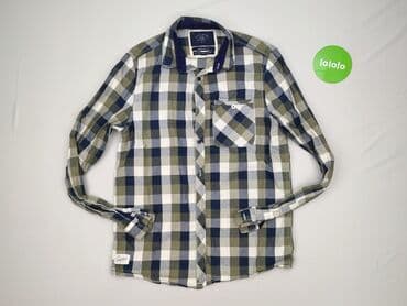 ubrania w pepitkę: House, Shirt for men, size S — 2