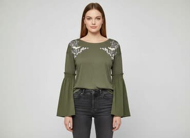 bluzki z rękawem 3 4 orsay: Orsay, Bluzka damska, rozmiar S — 1